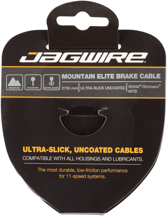 Load image into Gallery viewer, Jagwire Elite Ultra-Slick Brake Cable Stainless 1.5 x 2750mm SRAM/Shimano Mountain