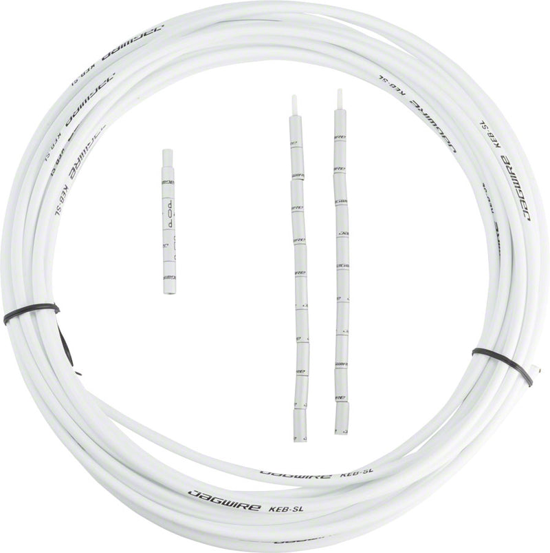 Load image into Gallery viewer, Jagwire 5mm Pro Compressionless Brake Housing Slick-Lube Liner 10M Roll White