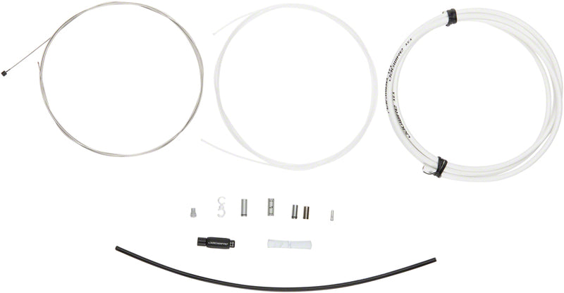 Load image into Gallery viewer, Jagwire 1x Elite Sealed Shift Cable Kit - SRAM/Shimano Polished Ultra-Slick Cables White