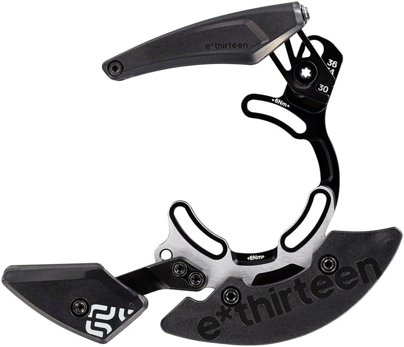 Load image into Gallery viewer, e*thirteen Vario Downhill Full Chainguide - 28-36t Full Coverage Black
