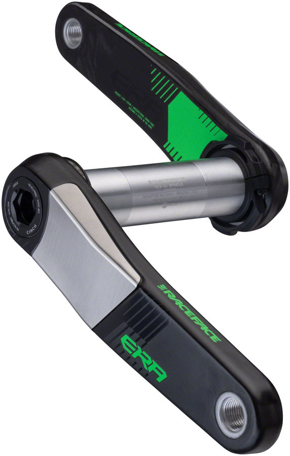 Load image into Gallery viewer, RaceFace ERA Crankset - 170mm Direct Mount 136mm Spindle CINCH Interface Carbon Green