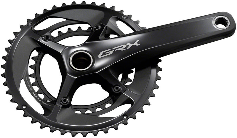 Load image into Gallery viewer, Shimano GRX FC-RX810-2 Crankset - 175mm 11-Speed 48/31t 110/80 BCD Hollowtech II Spindle Interface BLK