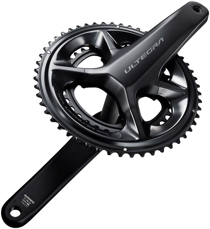 Load image into Gallery viewer, Shimano Ultegra FC-R8100 Crankset - 160mm 12-Speed 50/34t Hollowtech II Spindle Interface BLK