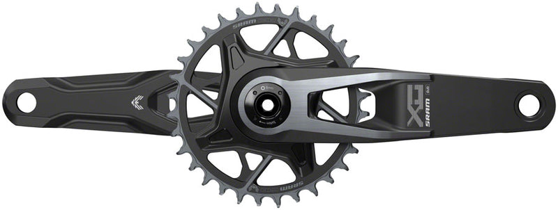 Load image into Gallery viewer, SRAM X0 Eagle T-Type Wide Crankset - 170mm 12-Speed 32t Chainring Direct Mount 2-Guards DUB Spindle Interface BLK V2