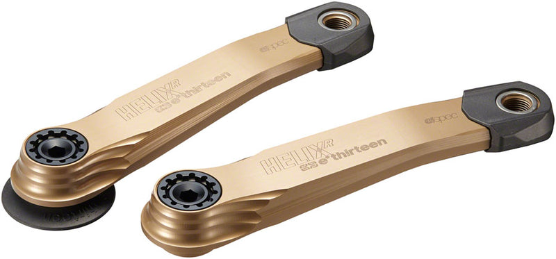 Load image into Gallery viewer, Helix R e*spec AL Crank Arm Set - 165mm BOSCH Gen4-Brose S Mag-TQ HPR50 Self Extractor Bronze