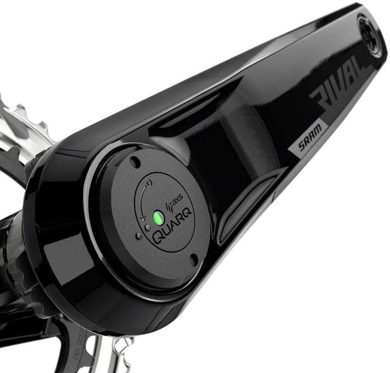 Load image into Gallery viewer, SRAM Rival AXS Crankset Quarq Power Meter - 160mm 12-Speed 48/35t Yaw 107 BCD DUB Spindle Interface BLK D1
