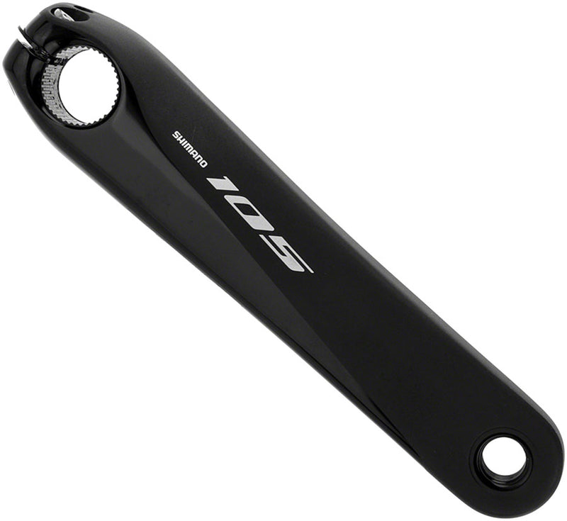 Load image into Gallery viewer, Shimano 105 FC-R7000 Crankset - 160mm 11-Speed W/O Rings 110 BCD Hollowtech Crank Arms Hollowtech II Spindle Interface BLK