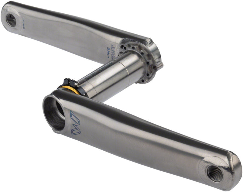 Load image into Gallery viewer, Cane Creek eeWings All-Road Titanium Crankset - 175mm Direct Mount 30mm Spindle Brushed Titanium