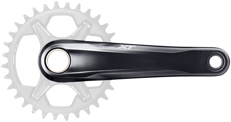 Load image into Gallery viewer, Shimano DEORE XT FC-M8130-1 Crankset - 170mm 12-Speed Direct Mount Hollowtech II Spindle Interface BLK