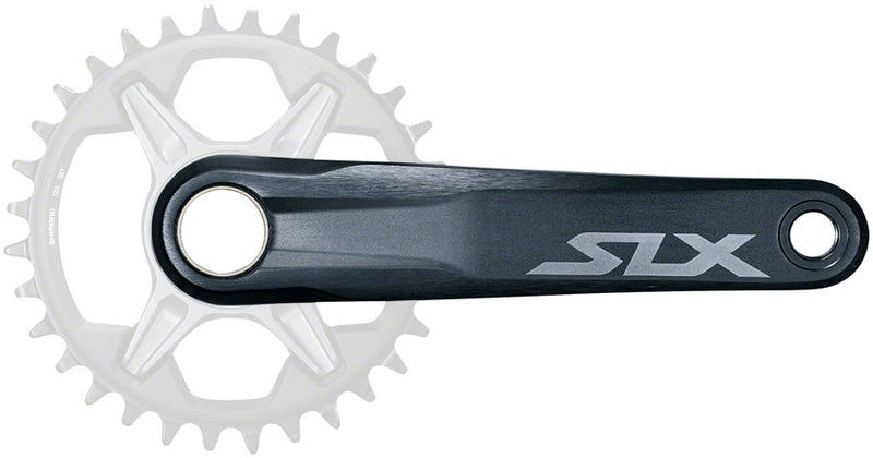 Load image into Gallery viewer, Shimano SLX FC-M7130-1 Crankset - 175mm 12-Speed Direct Mount Hollowtech II BLK