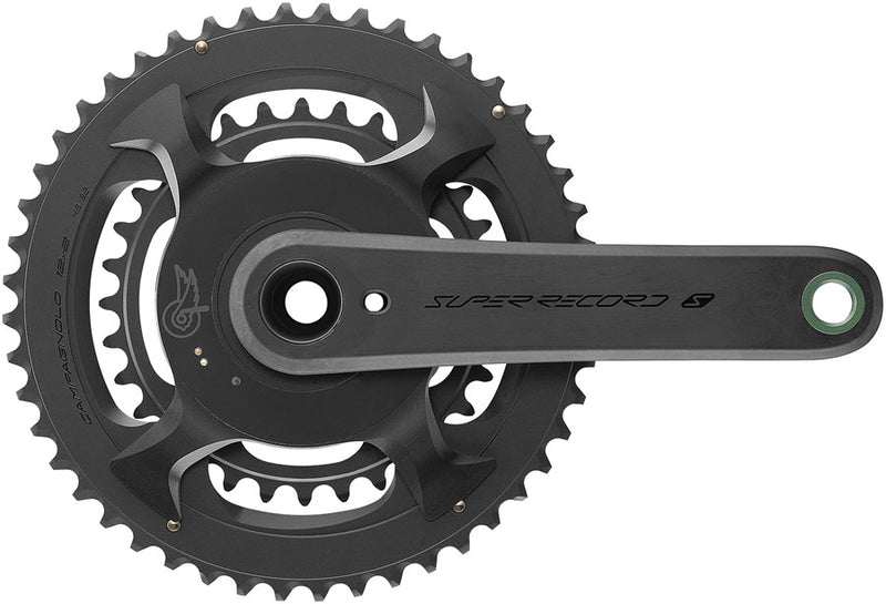 Load image into Gallery viewer, Campagnolo Super Record S Wireless Power Meter Crankset - 172.5mm 12-Speed 45/29t Campy 121/88 Asym BCD Ultra Torque Spindle Carbon