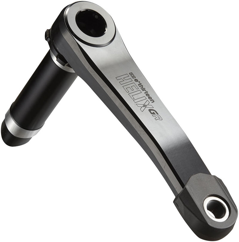 Load image into Gallery viewer, e*thirteen Helix Race GR Crankset - 160mm 73mm 30mm Spindle e*thirteen P3 Connect Interface BLK