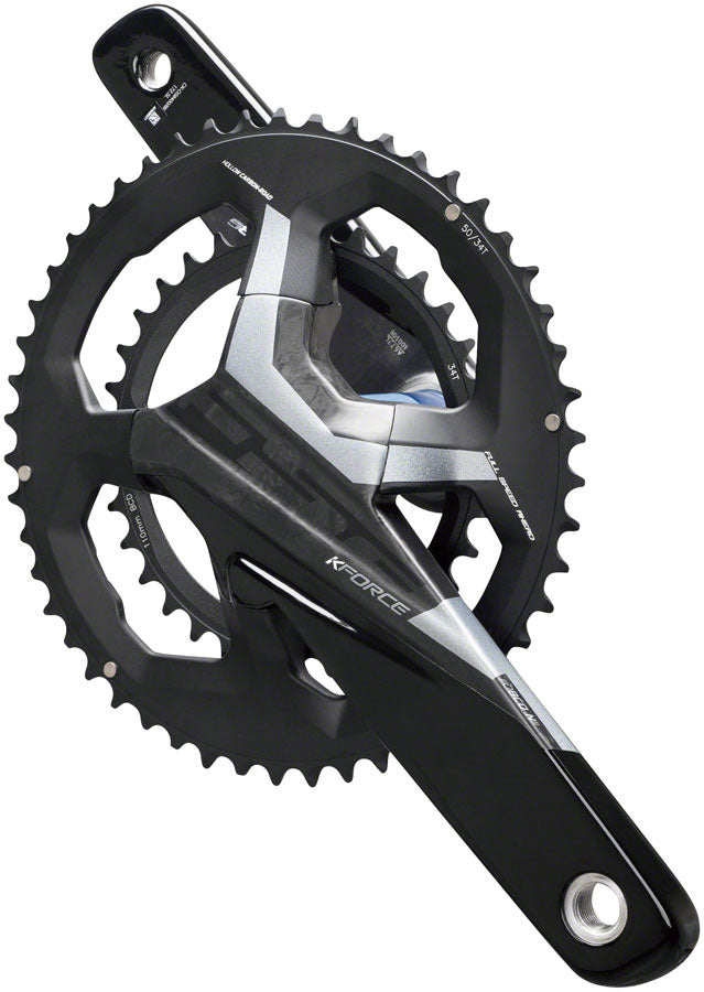 Load image into Gallery viewer, Full Speed Ahead K-Force WE Crankset - 170mm 11/12-Speed 50/34t 110 BCD 386 EVO Spindle Interface BLK