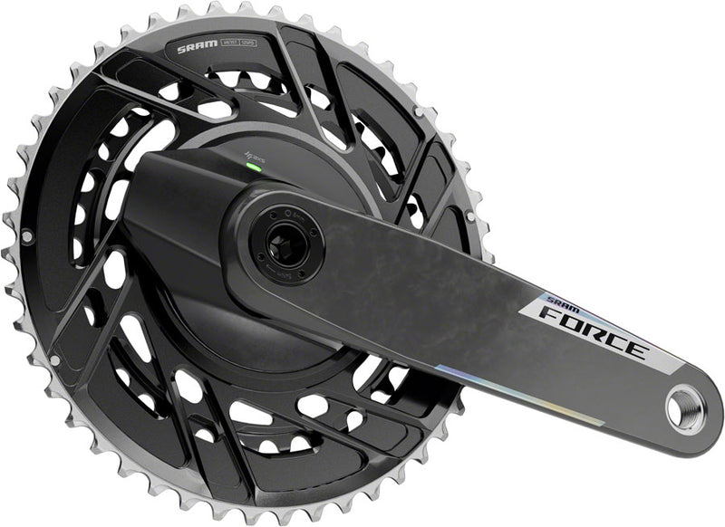 Load image into Gallery viewer, SRAM Force AXS Power Meter Crankset - 170mm 12-Speed 48/35t Thread Mount 8-Bolt PM Spider DUB Spindle Carbon E1