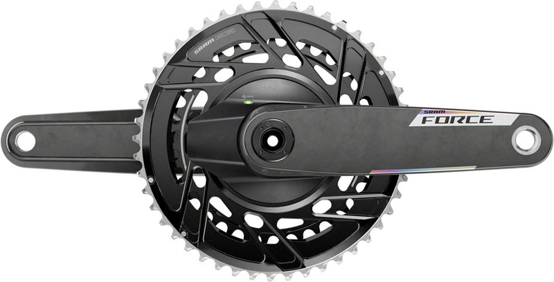 Load image into Gallery viewer, SRAM Force AXS Power Meter Crankset - 170mm 12-Speed 48/35t Thread Mount 8-Bolt PM Spider DUB Spindle Carbon E1