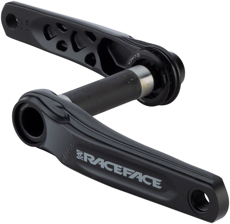 Load image into Gallery viewer, RaceFace Aeffect Crankset - 175mm Direct Mount CINCH RaceFace EXI Spindle Interface BLK
