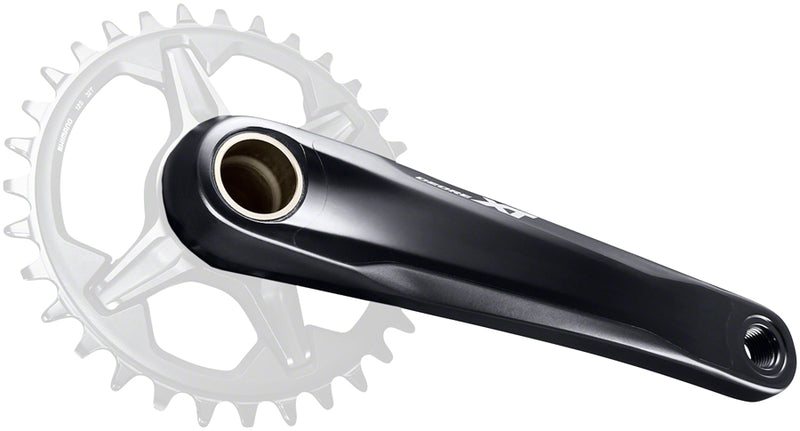 Load image into Gallery viewer, Shimano Deore XT FC-M8100-1 Crankset - 165mm 12-Speed 1x Direct Mount Hollowtech II Spindle Interface BLK