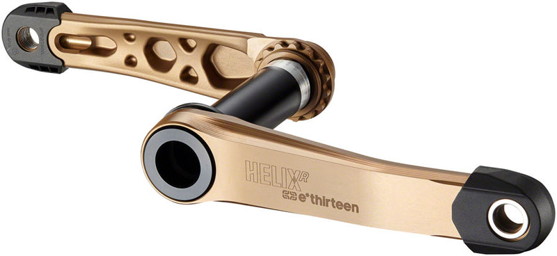 Load image into Gallery viewer, e*thirteen Helix Race Crankset - 175mm 73mm 30mm Spindle e*thirteen P3 Connect Interface Bronze