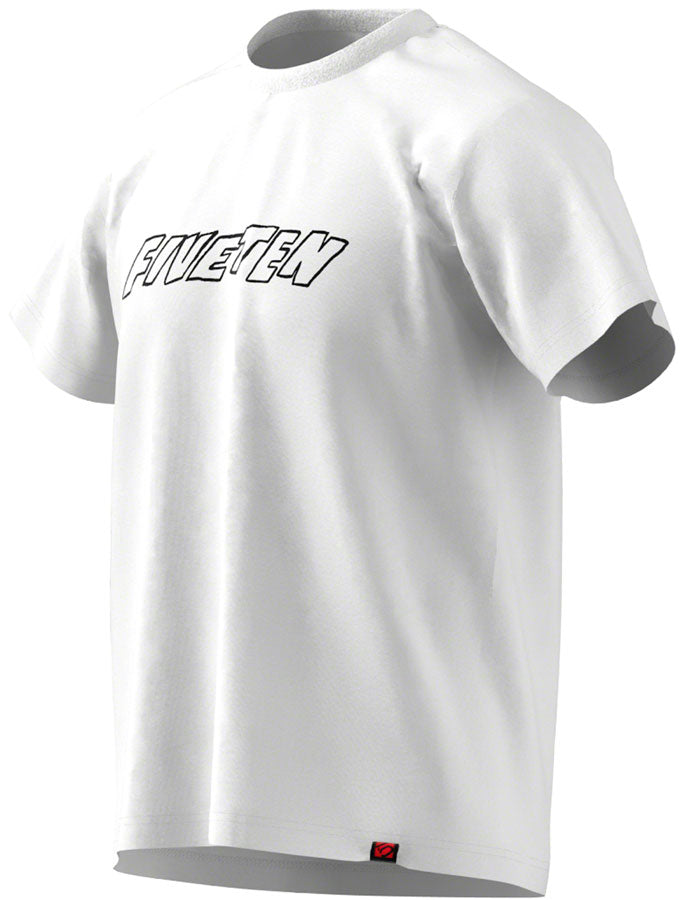 Load image into Gallery viewer, Five Ten Logo T-Shirt - White Small