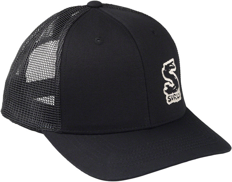 Load image into Gallery viewer, Surly Logo Snap Back Hat - Black One Size
