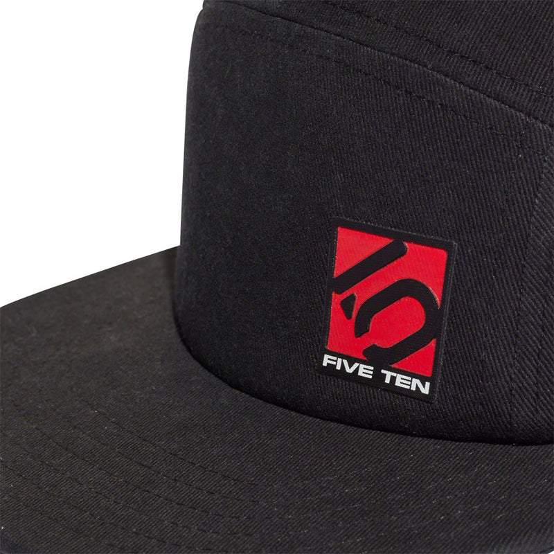 Load image into Gallery viewer, Five Ten Five Panel Cap - Black One Size