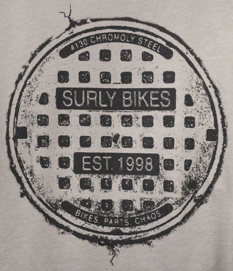 Load image into Gallery viewer, Surly The Ultimate Frisbee Men's T-Shirt - Gray Small