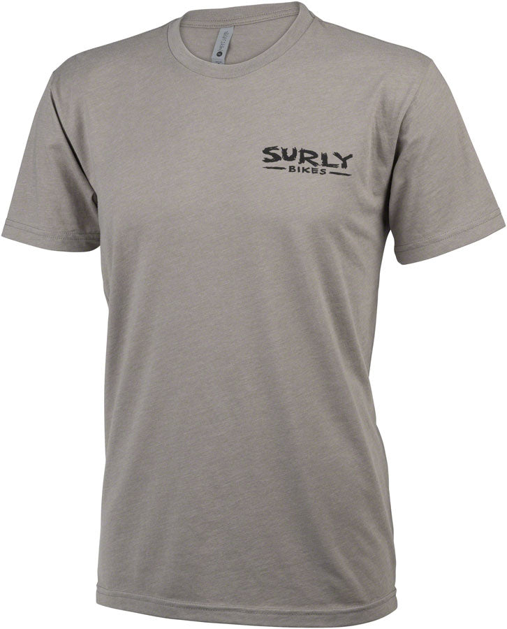 Load image into Gallery viewer, Surly The Ultimate Frisbee Men's T-Shirt - Gray Small