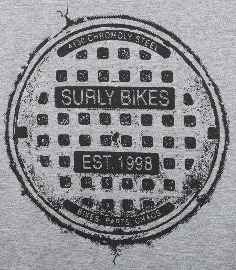 Load image into Gallery viewer, Surly The Ultimate Frisbee Women's T-Shirt - Gray Large