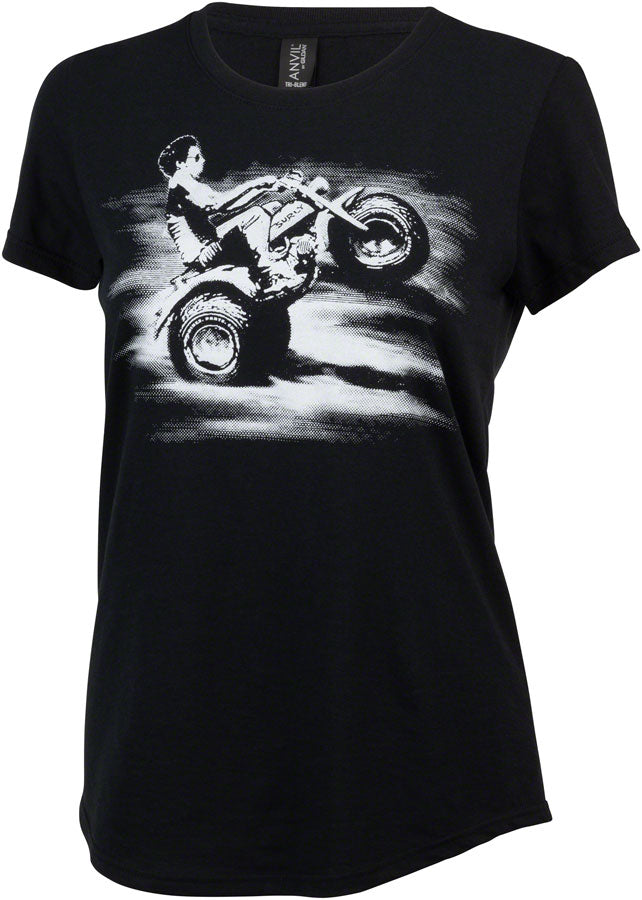 Load image into Gallery viewer, Surly Stunt Coordinator Women's T-Shirt - Black Medium