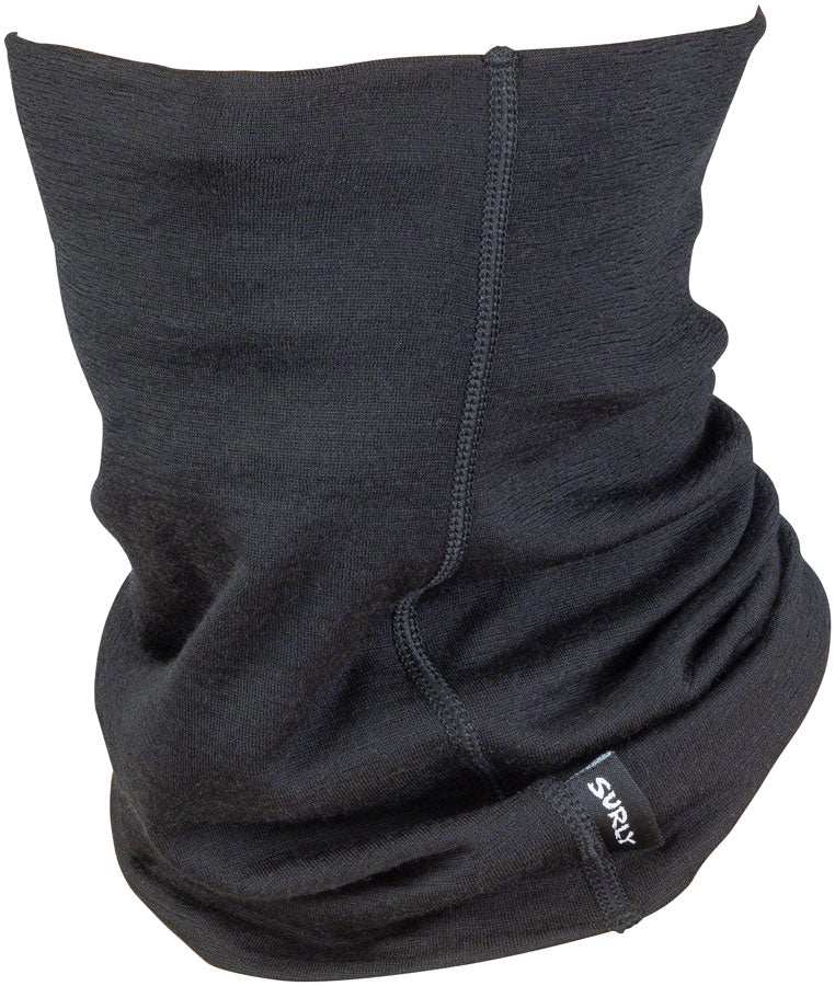 Load image into Gallery viewer, Surly Lightweight Neck Toob - Wool Black 150gm One Size