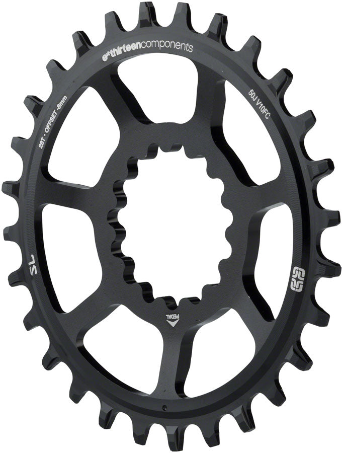 Load image into Gallery viewer, e*thirteen Direct Mount SL Guidering - 10/11/12-speed 30T Narrow Wide Black