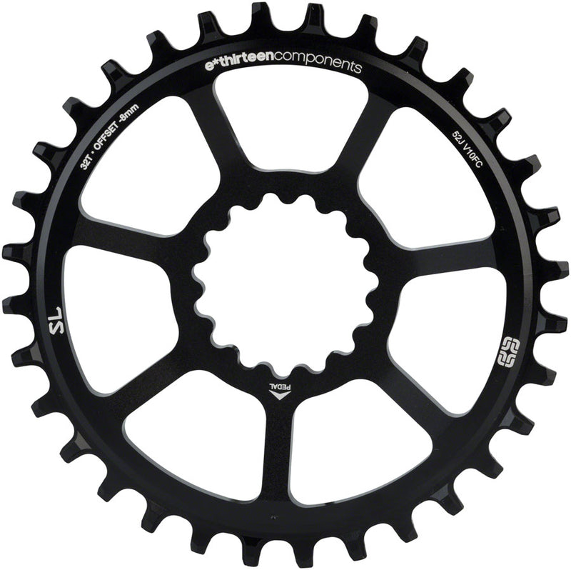 Load image into Gallery viewer, e*thirteen Direct Mount SL Guidering - 10/11/12-speed 32T Narrow Wide Black