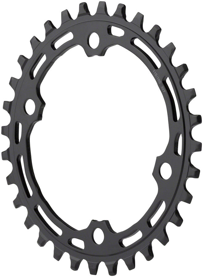 Load image into Gallery viewer, Shimano Deore M5100-1 Chainring - 32t 10/11-Speed Asymmetric 96 BCD Black
