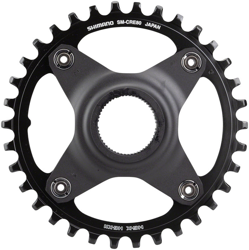 Load image into Gallery viewer, Shimano STEPS SM-CRE80 Chainring without Chainguide 50mm Chainline 34t