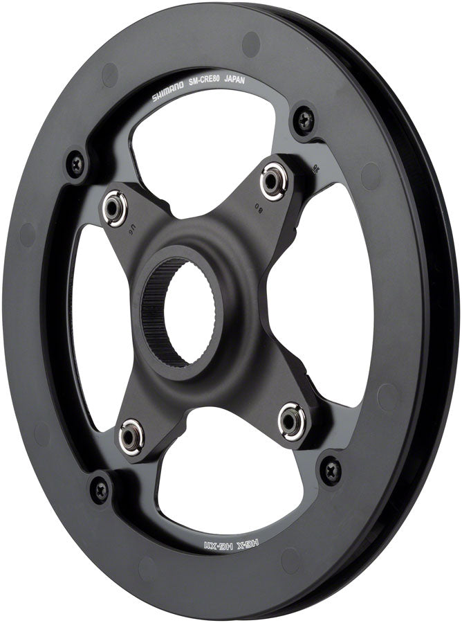 Load image into Gallery viewer, Shimano STEPS SM-CRE80 Chainring with Double Chainguide 50mm Chainline 44t