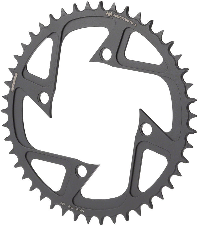 Load image into Gallery viewer, Full Speed Ahead Ebike MegaTooth Chainring Bosch Gen 4 - 48t 104 BCD 4-Bolt Aluminum BLK