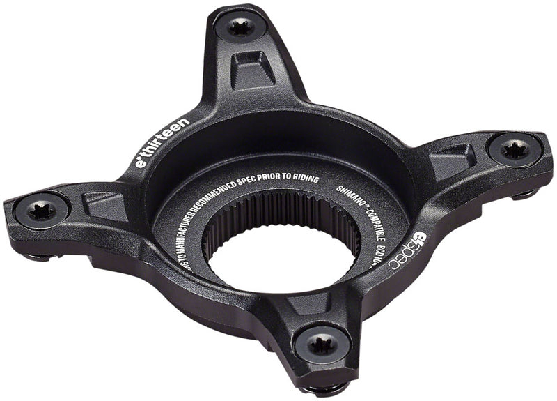 Load image into Gallery viewer, e*thirteen e*spec 104BCD Aluminum Direct Mount Spider - 104BCD 55mm CL Incl. Bolts Shimano EP8 BLK
