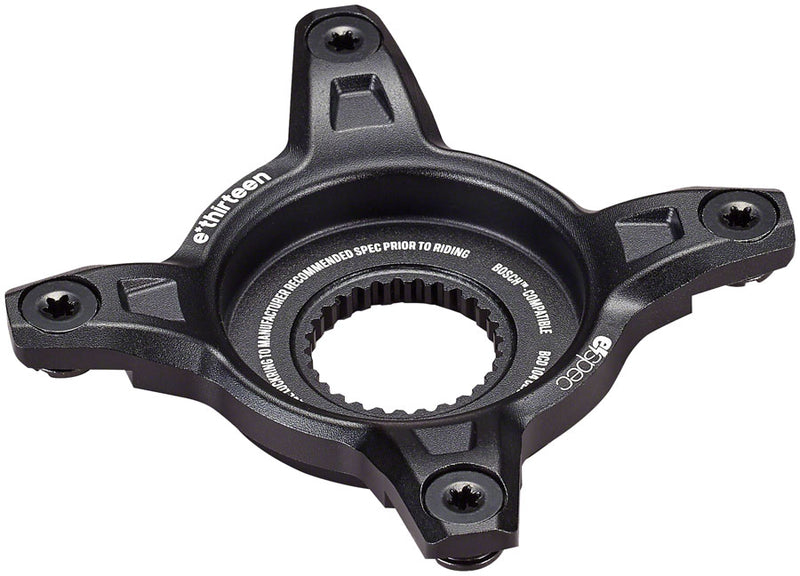 Load image into Gallery viewer, e*thirteen e*spec 104BCD Aluminum Direct Mount Spider - 104BCD 55mm CL Incl. Bolts Bosch Gen4 BLK
