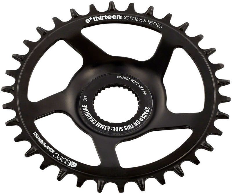 Load image into Gallery viewer, e*thirteen e*spec Steel Direct Mount Chainring - 36T Bosch CX Gen4 CL 53/55 via Spacer BLK