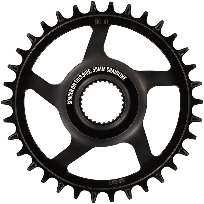 Load image into Gallery viewer, e*thirteen e*spec Steel Direct Mount Chainring - 36T Bosch CX Gen4 CL 53/55 via Spacer BLK