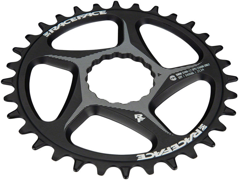 Load image into Gallery viewer, RaceFace Direct Mount Wide Chainring - 34t DM CINCH For Shimano 12-Speed HG+ Compatible Chain BLK
