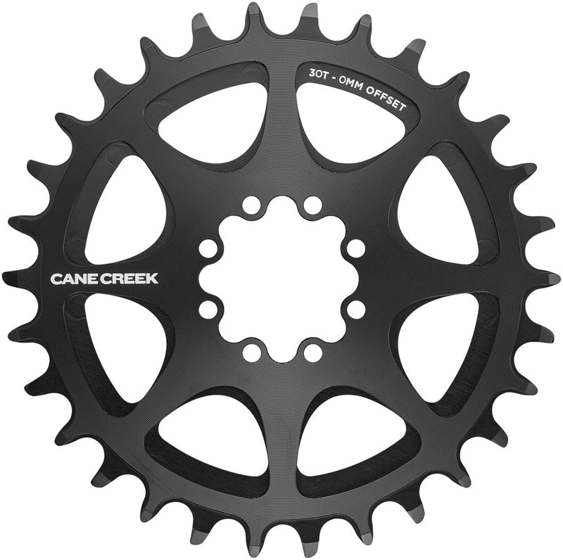 Load image into Gallery viewer, Cane Creek Direct Mount Chainring - 30t 8-Bolt Direct Mount 0mm Offset Black