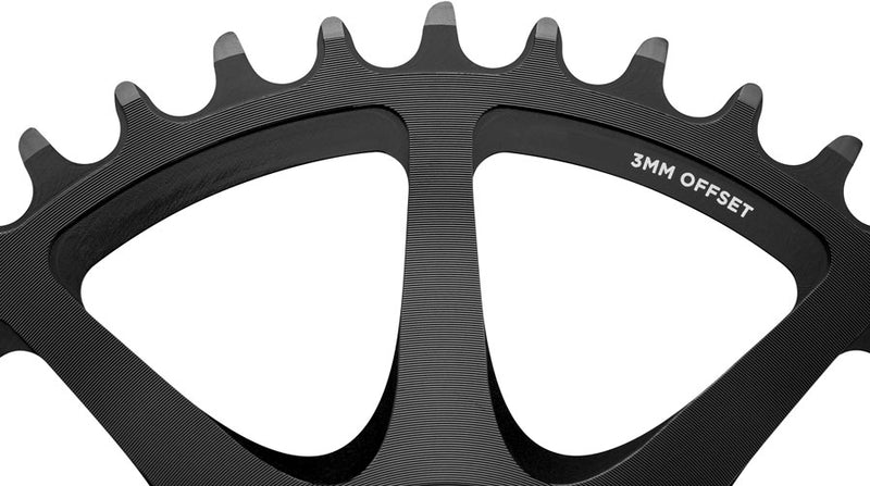 Load image into Gallery viewer, Cane Creek Direct Mount Chainring - 42t 8-Bolt Direct Mount 3mm Offset Black