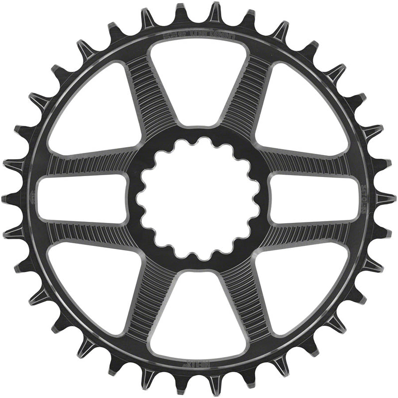 Load image into Gallery viewer, e*thirteen Helix R Chainring - 28t 11/12-Speed 52/55mm Flip Flop CL 3.5mm Offset e*thirteen DM BLK