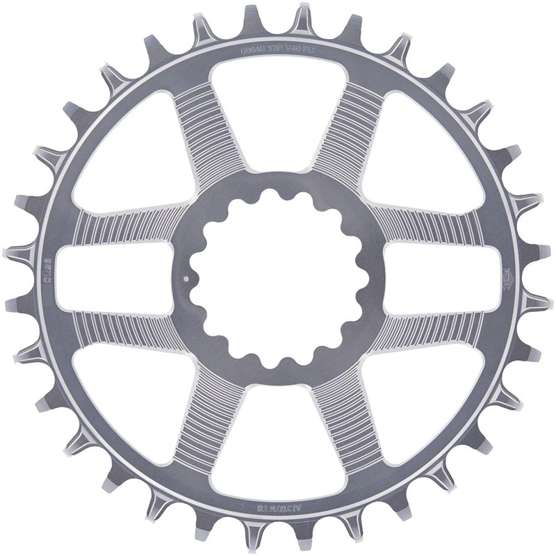 Load image into Gallery viewer, e*thirteen Helix R Chainring - 30t 11/12-Speed 52/55mm Flip Flop CL 3.5mm Offset e*thirteen DM Silver