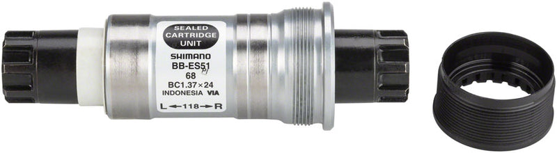 Load image into Gallery viewer, Shimano ES51 68 x 118mm Octalink V2 Spline English Bottom Bracket