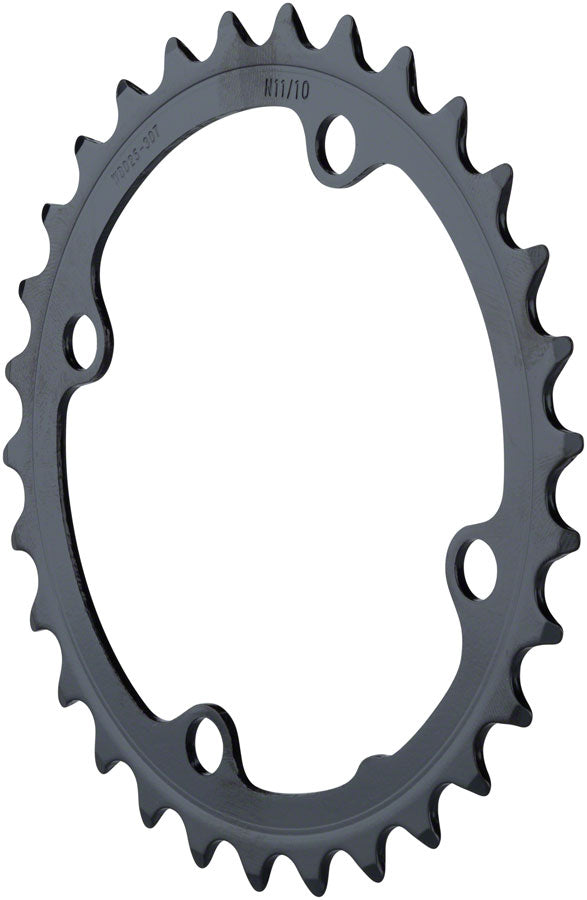 Load image into Gallery viewer, Full Speed Ahead Omega/Vero Pro Steel Road Double Chainring - 34t 90 BCD Steel N-11 BLK