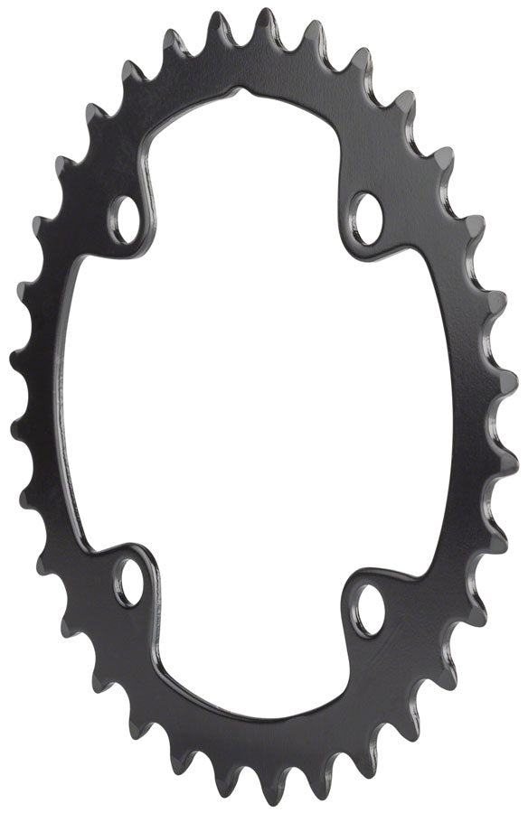 Load image into Gallery viewer, Full Speed Ahead Omega/Vero Pro Steel Road Double Chainring - 32t 90 BCD Steel N-11 BLK