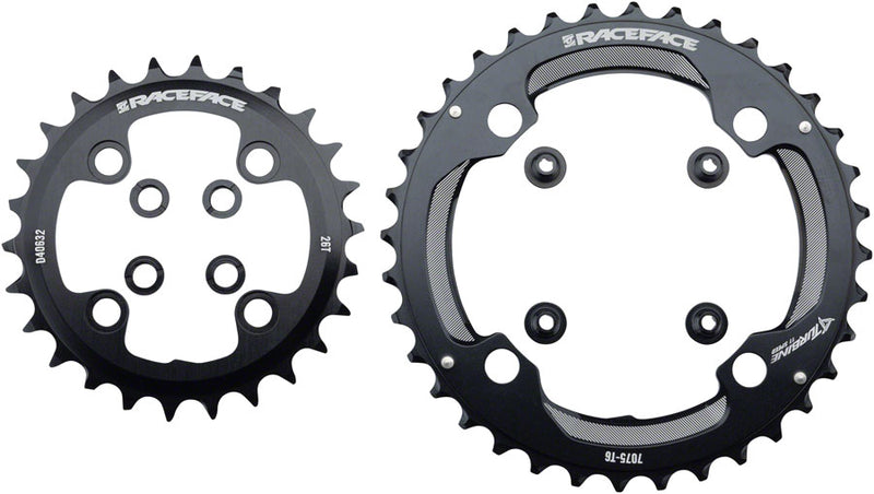 Load image into Gallery viewer, Race Face Turbine 11sp Ring Set 64/104 34/24T Black
