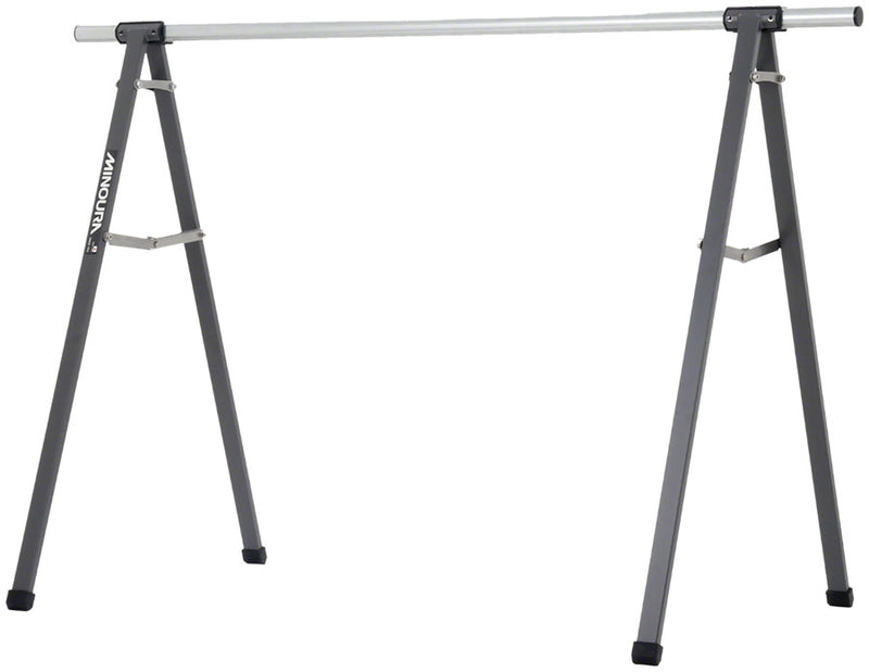 Load image into Gallery viewer, Minoura Level-170HS Saddle Nose Bike Stand - 5-bike Silver/Black